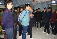 گزارش تصویری بازدید دانش آموزان پسر سال چهارم دوره دوم دبیرستان، از دانشگاه صنعتی شاهرود